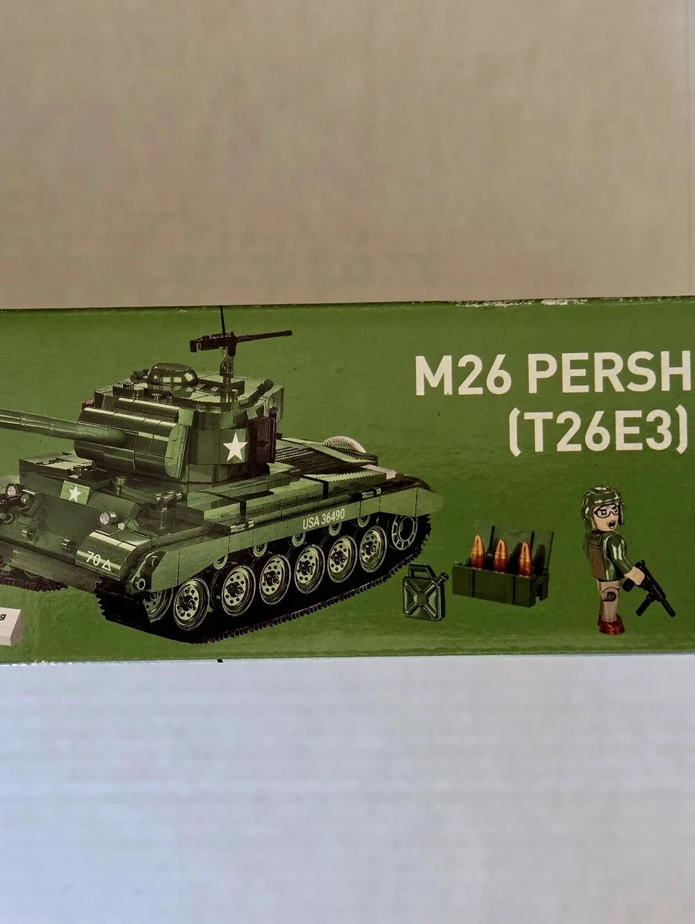 Cobi M26 Pershing Tank Historical Collection WWII 2564 Block Model 904 Piece NIB